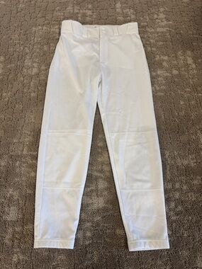 Dirty Mids White Athletic Baseball Pants